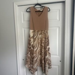 Hankerchief style dress